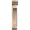 Ekena Millwork Imperial Slat Smooth Bracket w/ Offset Brace, Douglas Fir, 7 1/2"W x 30"D x 42"H BKT0806X30X42IMP06SDF - alternate 2